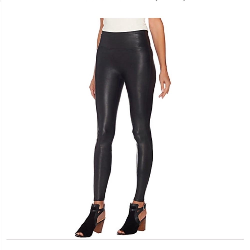 SPANX faux leather leggings
